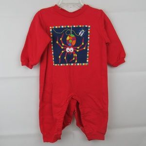 Red baby Onesie Size 6 Month Brand New With tags